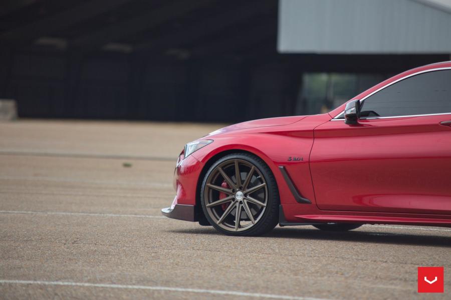  Infiniti Q60 2.0t on Vossen Wheels (VFS10) 2017 года  (фото 18 из 42)